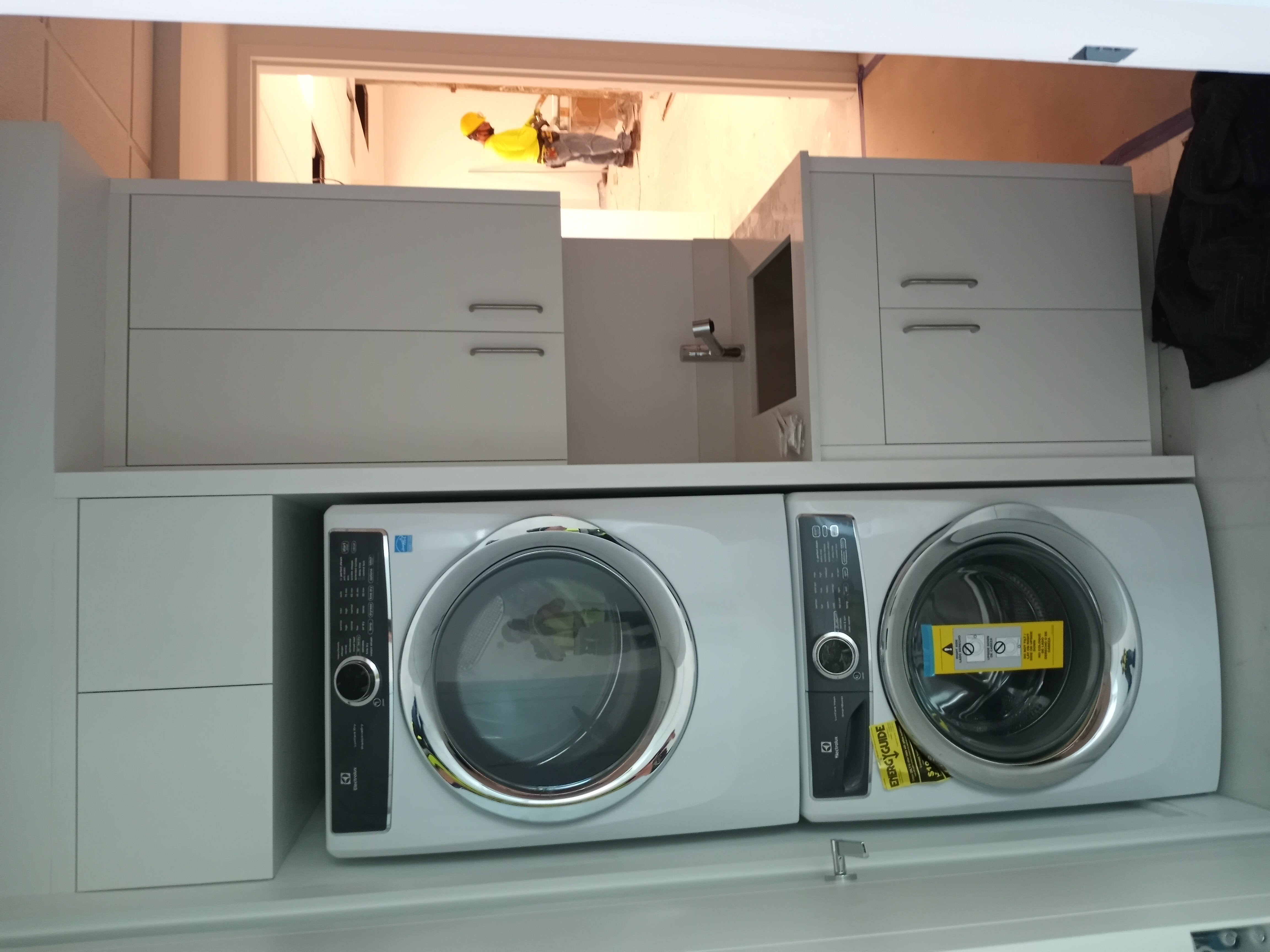 Laundry cabinetry project